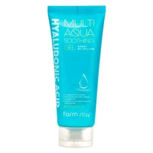 Farmstay Hyaluronic Acid Multi Aqua Hidratáló éés nyugtató gél hialuronsavval 200ml