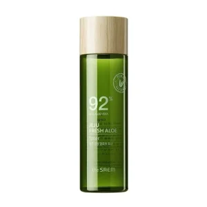 The saem jeju fresh aloe bőnyugtató és hidratáló tonik 92% aloe vera kivonattal 155ml
