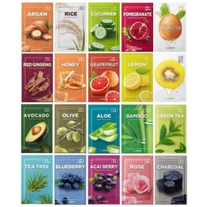 The saem natural öregedésgátló 5 darabos mazk csomag vörös ginzeng akaii bogyo avokadó oliva gránátalma