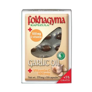 dr. chen fokhagymaolaj kapszula c-vitaminnal 100 5db