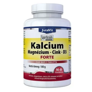Jutavit Kalcium-Magnézium-Cink-D3 tabletta – 90db