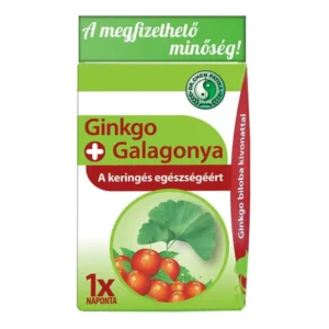 Dr. Chen ginkgo és galagonya kapszula – 30db