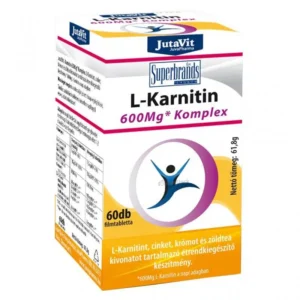 Jutavit L-Karnitin 600mg komplex tabletta – 60db